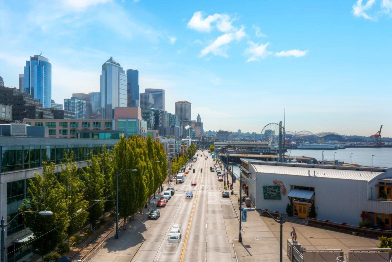 סיאטל Space Needle Downtown Modern Top Story Penthouse מראה חיצוני תמונה